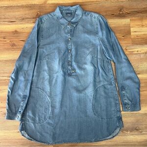 J. Jill denim dress women’s size M, very good preowned condition